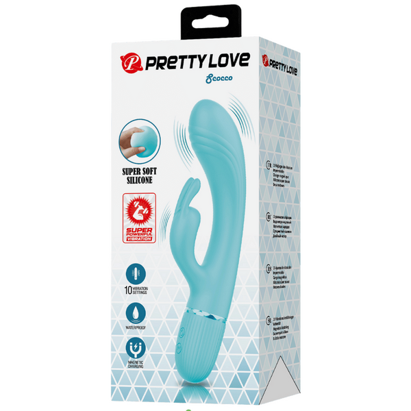 Scocco Super Soft Silicone Dual Motor – Rabbit Vibrator