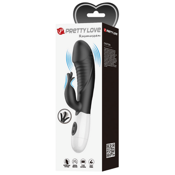 Rasmussen Dual Stimulator – G-Spot and Clitoral Vibrator with 30 Frequencies
