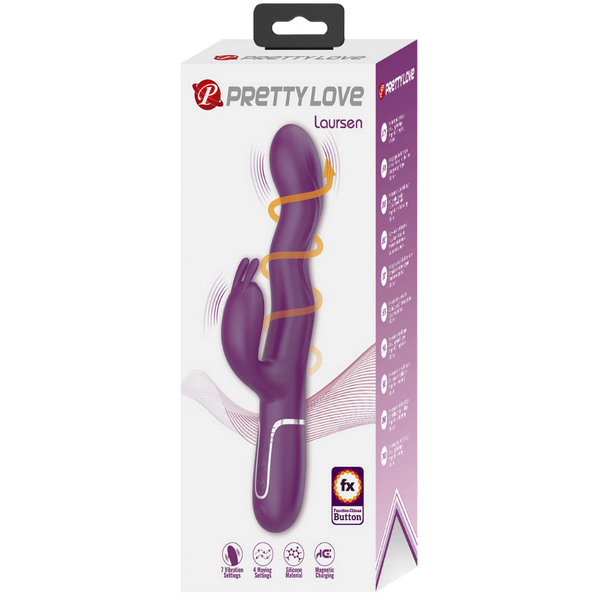 Laursen Rechargeable – Luxury Magnetic Charging G-Spot and Clitoral Vibrator