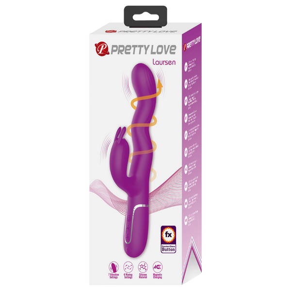 Laursen Rechargeable – Luxury Magnetic Charging G-Spot and Clitoral Vibrator
