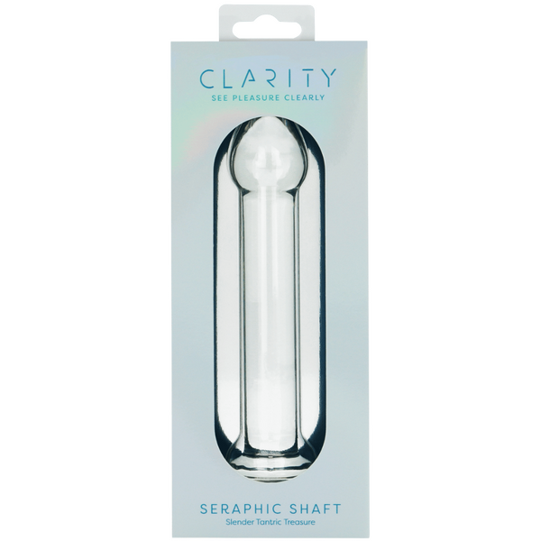 Seraphic Shaft – Hand-Blown 6.6 Inch Borosilicate Glass Dildo