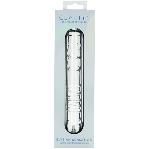 Elysian Sensation – 7.1 Inch Double-Ended Glass Dildo