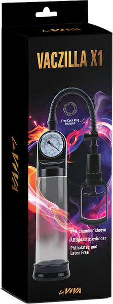 Vaczilla X1 – TPR Chamber Sleeve Penis Pump