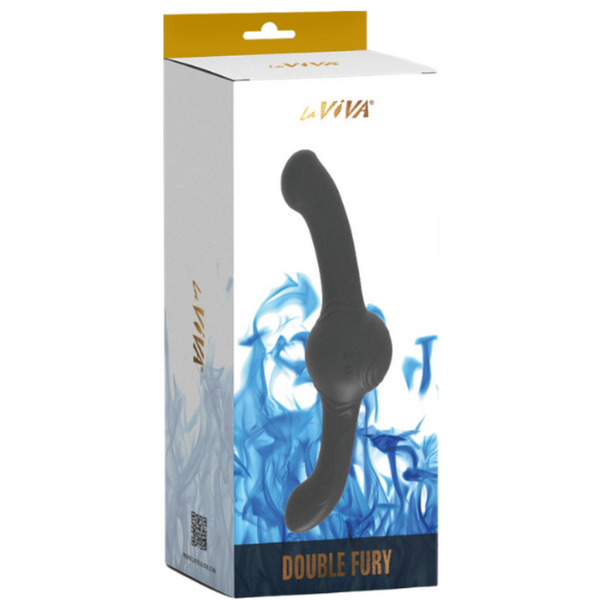 Double Fury Oscillating Thrust – Waterproof 30cm Rechargeable Vibrator