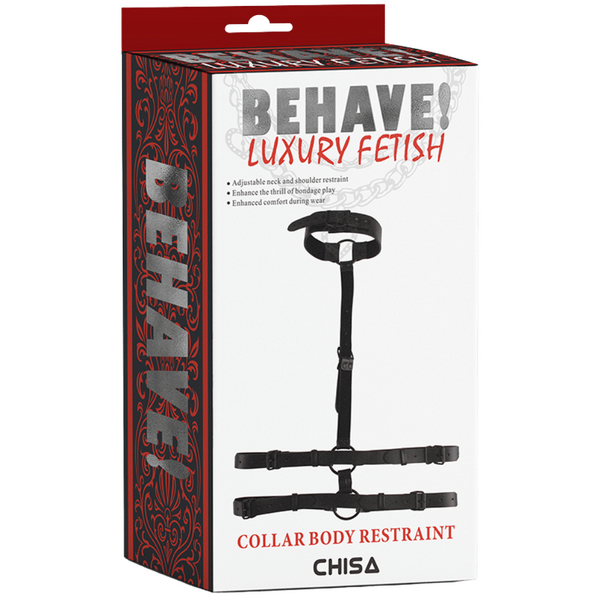 Collar Body Restraint – Adjustable Bondage Restraint