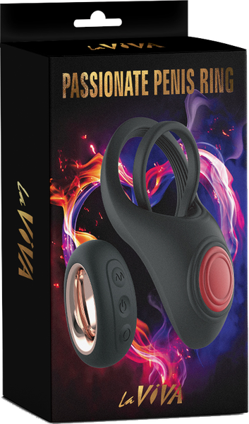 LaViva Passionate – Remote-Controlled 1.75 Inch Penis Ring