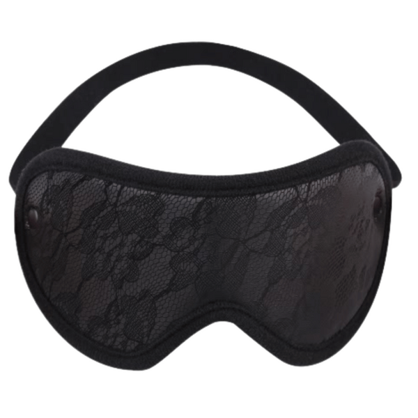 Tempt Him Blindfold – Adjustable Lace Blindfold