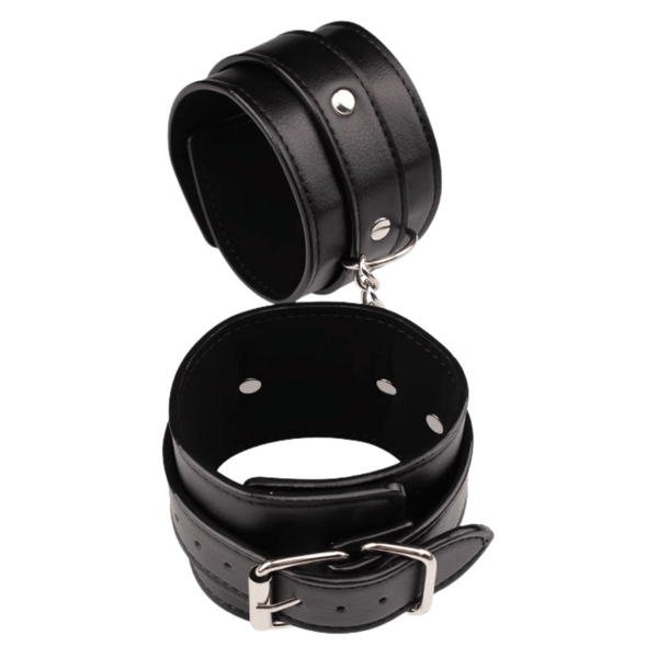 Classic Ankle Cuffs – Fully Adjustable Metal Hook Ankle Cuffs