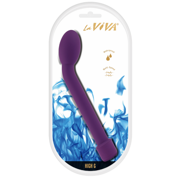 High G – Waterproof Multispeed G-Spot Vibrator Battery Operated