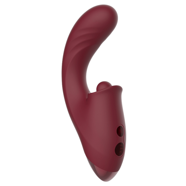 Tide – Waterproof 17.8cm Silicone Vibrator with Multiple Patterns