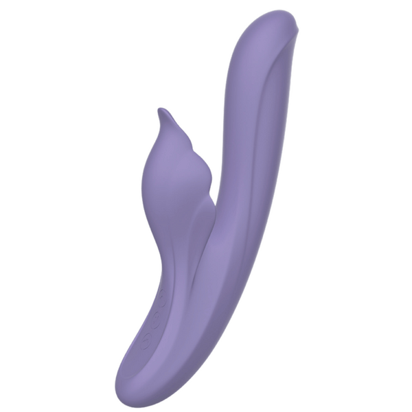 Captive – Waterproof Silicone Vibrator with 5 Tapping and 7 Thrusting Functions