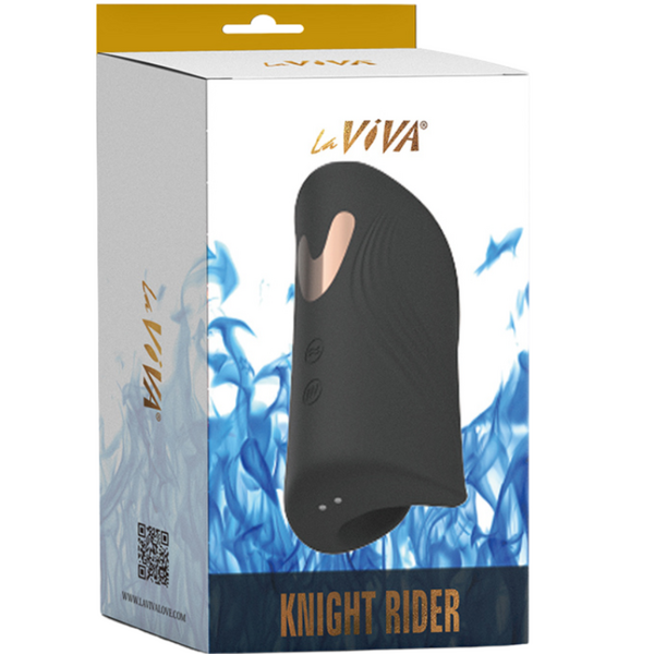 Knight Rider – Waterproof Rechargeable Vibrator with 5 Vibration and Tapping Modes