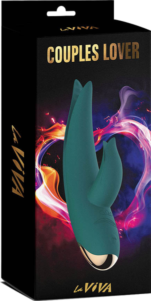 LaViva Couples Lover – Multi-Function 1.57 Inch Diameter Couples Vibrator