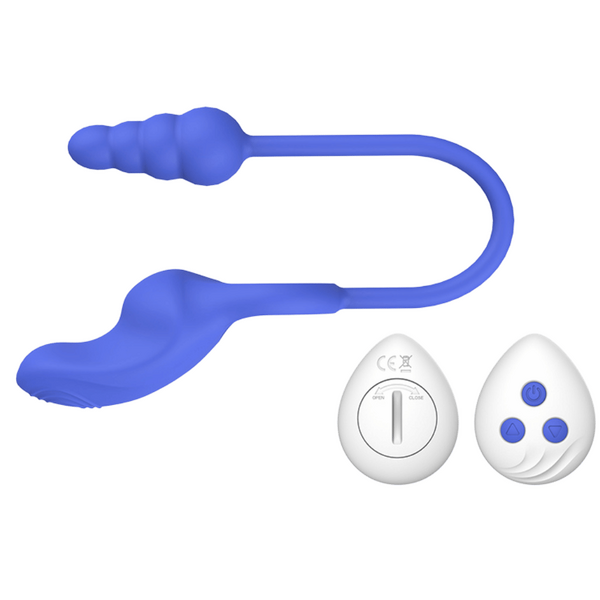 Dally – Waterproof Double Motor Silicone Vibrator 10.6cm