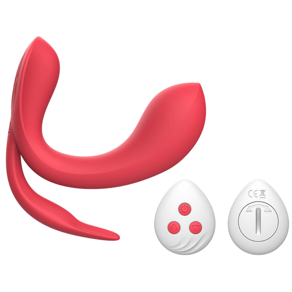 Acein – Remote-Controlled Waterproof Vibrator with 3 Motors and 10 Vibration Modes