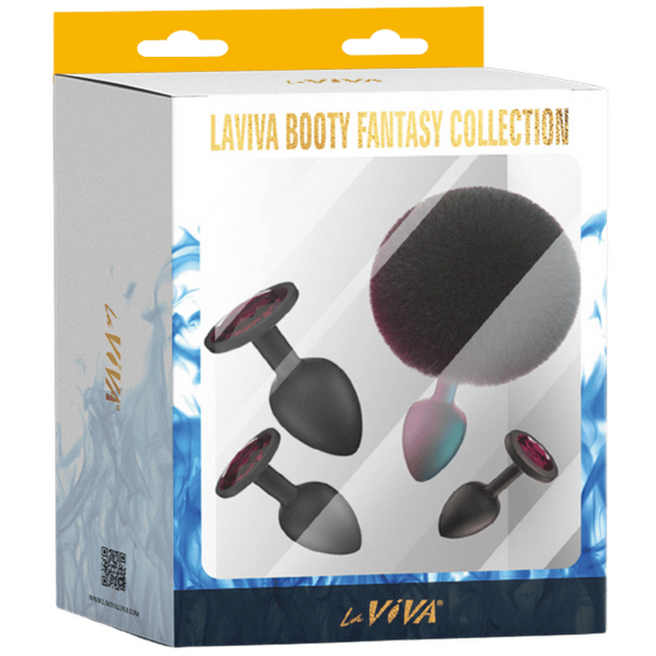 Booty Fantasy 4 Piece Diamond Butt Plug Collection – Luxury Butt Plug Set