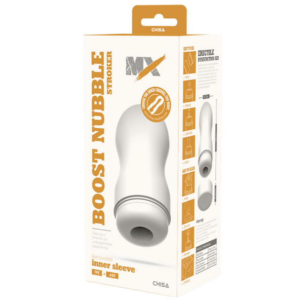 Boost Nubble Stroker – Super-Soft Phthalate-Free TPE+ABS Stroker 16cm