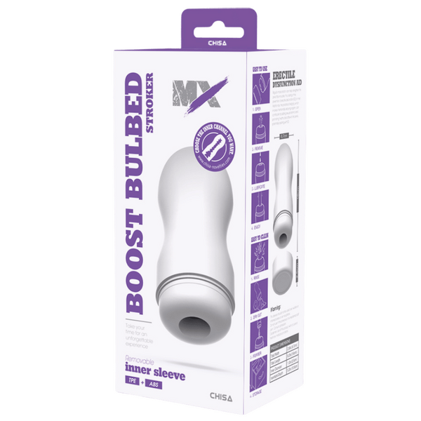 Boost Bulbed Stroker – Super-Soft 16cm Stroker