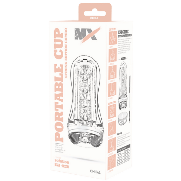 Portable Cup Strong Edition Combo – Super Soft Sucking Device 21cm