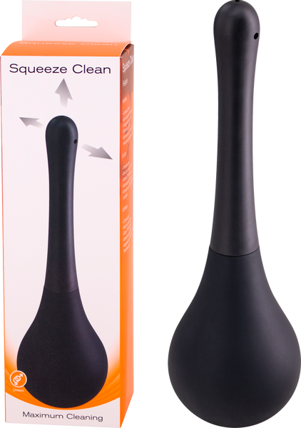 Squeeze Clean – Medical Style Douche with 3 Nozzle Heads 190ml Capacity