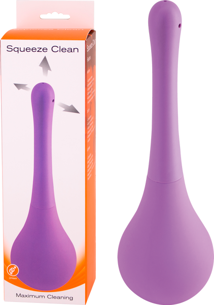 Squeeze Clean – Medical Style Douche with 3 Nozzle Heads 190ml Capacity