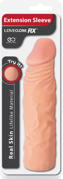 Real Skin 8 Inch Lifelike Extension Sleeve – Lifelike Sleeve for Enhanced Comfort