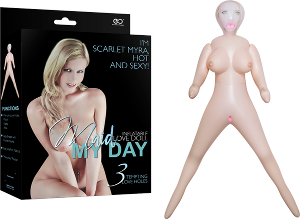 Maid My Day Scarley Myra – Inflatable Life Size Love Doll