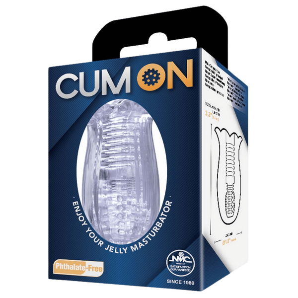 Pocket Jelly Masturbator – 3.2 Inch Soft Flexible Male Masturbator