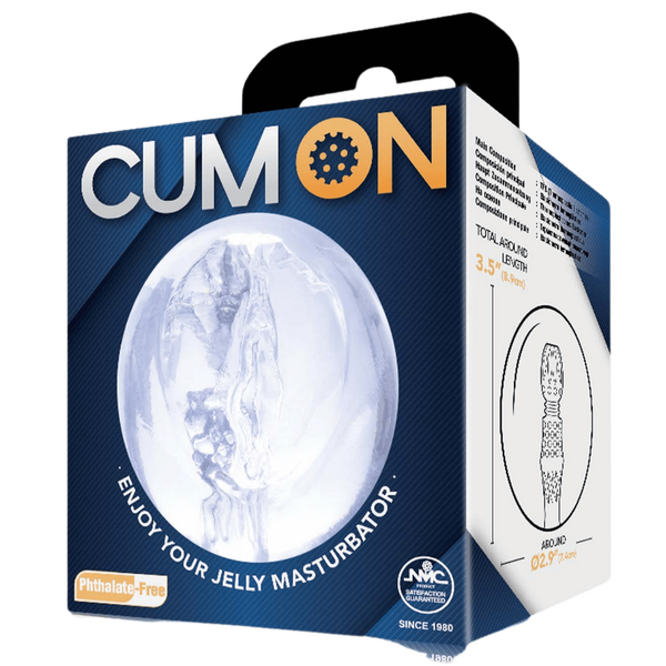 Pocket Jelly Masturbator – Soft 3.5 Inch Flexible Male Masturbator