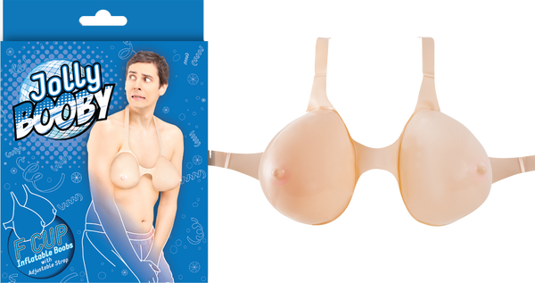 Jolly Booby Inflatable Boobs – Lightweight Inflatable Novelty Accessory