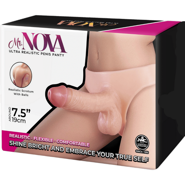 Ultra Realistic 7.5 Inch Penis Panty – Flexible Comfortable Penis Panty