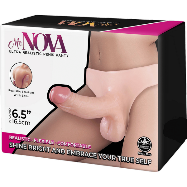 Ultra Realistic 6.5 Inch Penis Panty – Flexible Comfortable Underwear