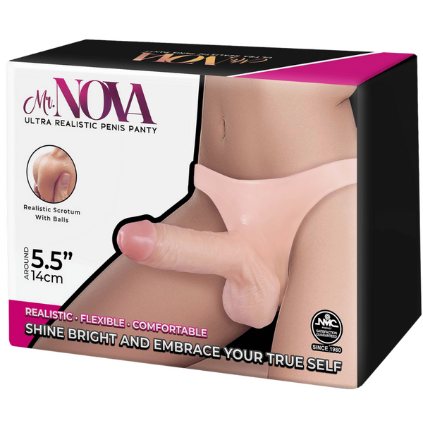 Ultra Realistic 5.5 Inch Penis Panty – Flexible Comfortable Penis Panty