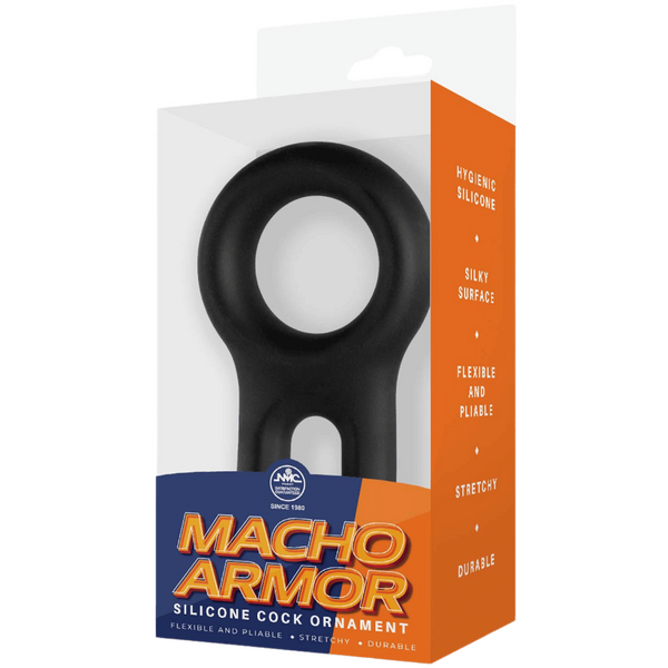 Silicone Cock and Ball Ring – Flexible Stretchy Durable Silicone Ring