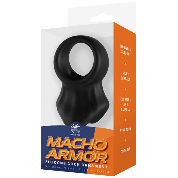Silicone Cock and Ball Ring – Flexible Durable Hygienic Silicone Ring
