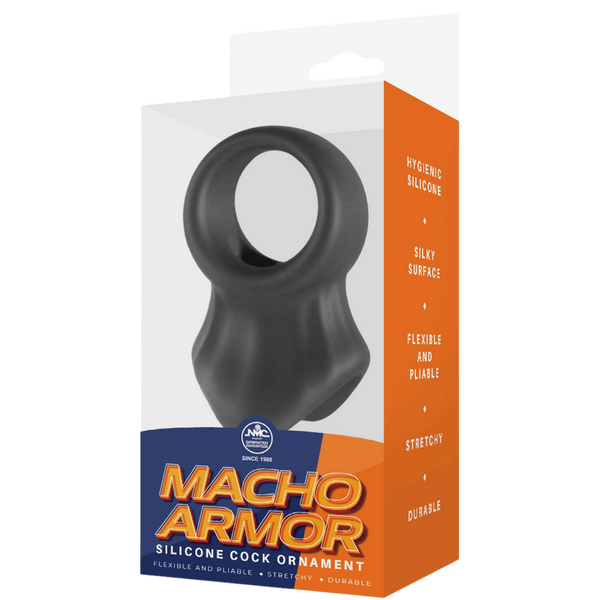 Silicone Cock and Ball Ring – Flexible Durable Hygienic Silicone Ring