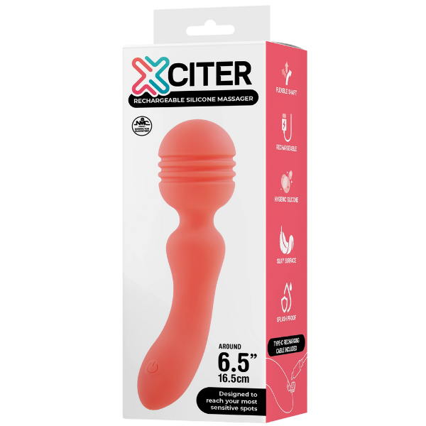 Exciter Rechargeable Silicone Massager – Rechargeable Silicone Massager