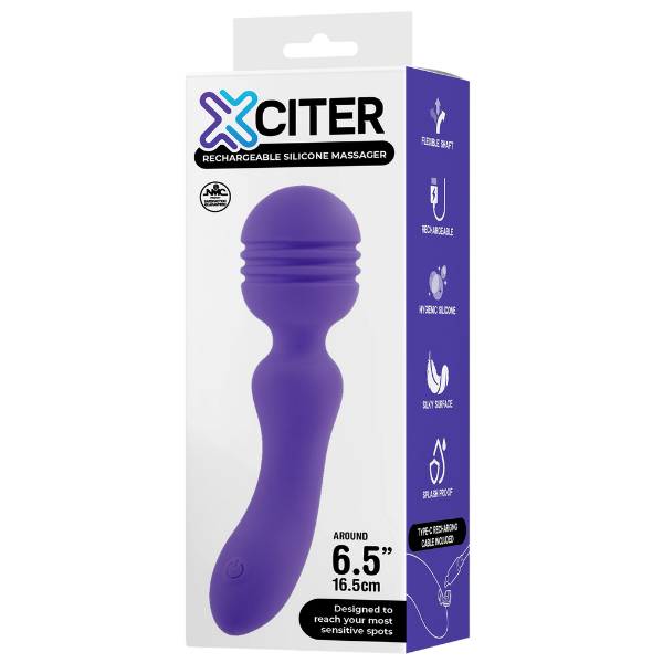 Exciter Rechargeable Silicone Massager – Rechargeable Silicone Massager