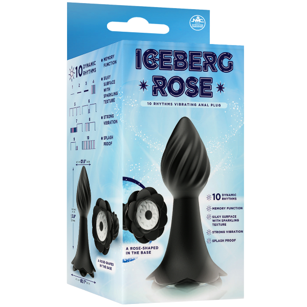 10 Rhythms Vibrating Anal Plug