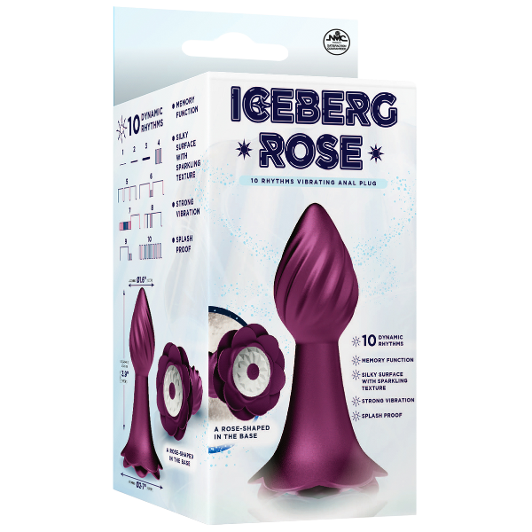 10 Rhythms Vibrating Anal Plug