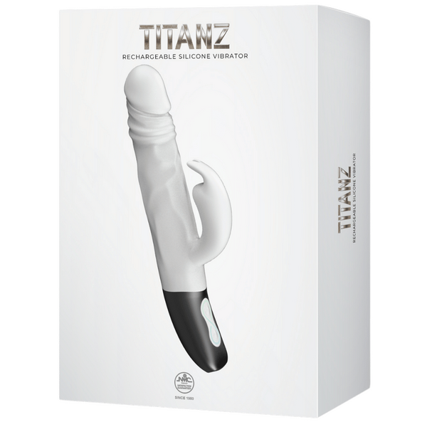 Rotating Rabbit Rechargeable Silicone Vibrator – 13cm Insertable Length Rabbit Vibrator