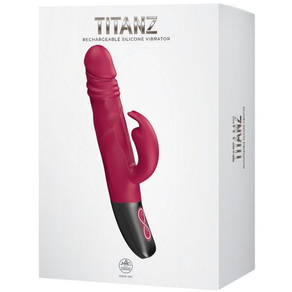 Rotating Rabbit Rechargeable Silicone Vibrator – 13cm Insertable Length Rabbit Vibrator
