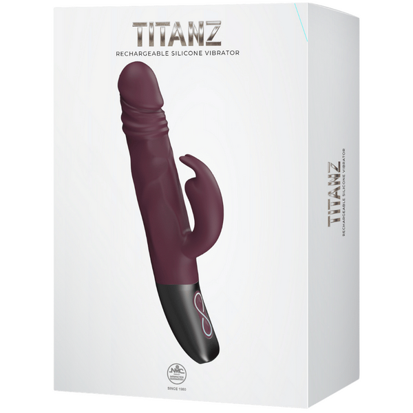 Rotating Rabbit Rechargeable Silicone Vibrator – 13cm Insertable Length Rabbit Vibrator