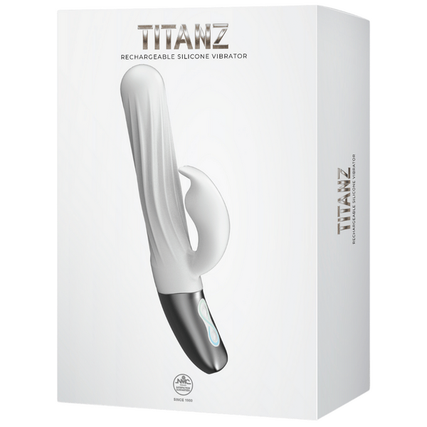 Thrusting Rabbit Rechargeable Silicone Vibrator – 13cm Insertable Length Rabbit Vibrator