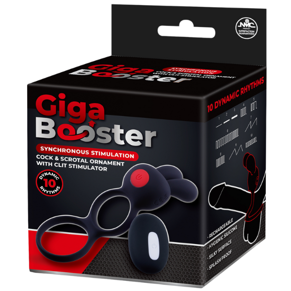 Cock & Scrotal Ring with Clit Stimulator – Adult Accessory