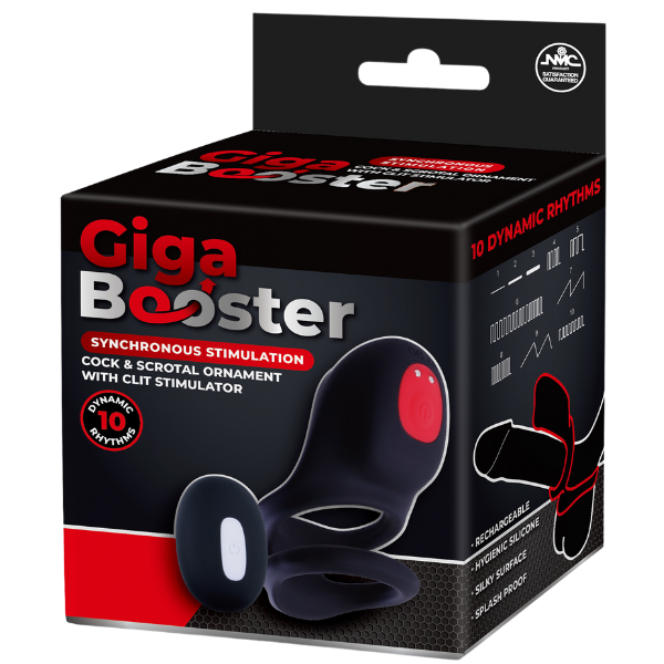 Cock and Scrotal Roing with Clit Stimulator – Adult Toy Accessory