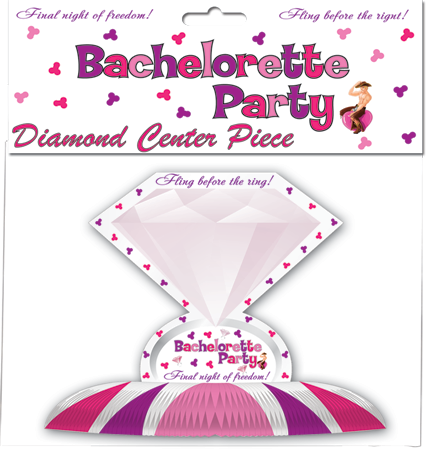 Diamond Centerpiece – Decorative Hen Party Table Accent