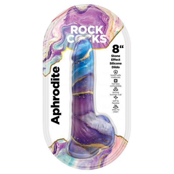 Aphrodite – 8 Inch Textured Dildo