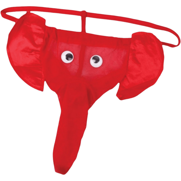Elephant Thong – One Size Cotton Stretch Waistband Thong