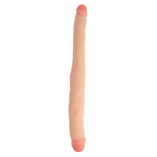 Double Trouble – Realistic Feel Dual Dildo for Anal and Vaginal Use